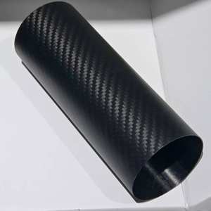 ท่อคาร์บอนไฟเบอร์กลวงทรงกลม ขนาดเส้นผ่านศูนย์กลางภายนอก 0.5-50 มม. พร้อมบริการตัดด้วยเครื่อง CNC อย่างแม่นยำ - Product Image 2