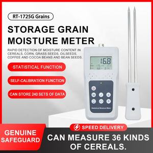 เครื่องวัดความชื้นแบบดิจิตอลสำหรับไม้ สิ่งทอ เส้นด้าย หนัง กระดาษ - Product Image 2