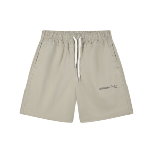 Bermudas medias de punto sólido transpirable cintura elástica 95% algodón Casual 5% Spandex Vietnam ropa de hombre corto - Product Image 3