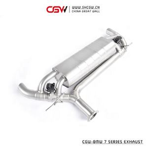 CGW aktif ses egzoz SUS 304 veya titanyum egzoz vanalar ile susturucu BMW 730 için F02 G12 3.0 <span class=keywords><strong>2</strong></span>.0T egzoz İpuçları - Product Image 4