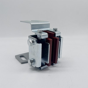 Zapatas guía para elevadores, riel de 10 mm, elevador de carga, altura 100 mm, accesorios de elevación de construcción metálica - Product Image 1