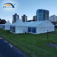 150-200 personnes LP extérieur cadre en aluminium arcum cérémonie tente de mariage pour événement de fête de location