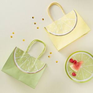 Damai <b>Custom</b> Lemon Themed Wholesale Party Tableware Supplies Event Kid Happy Birthday Party Paper Plate Set - Product Image 3