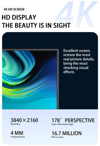 Tableau blanc interactif mobile avec écran <span class=keywords><strong>tactile</strong></span> 75 pouces 4K, tableau de présentation intelligent avec caméra 13MP pour la salle de classe - Product Image 4