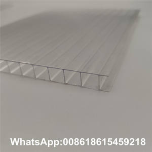 سمك 20 مللي متر المعاد تدويرها العسل PC التوأم جدار جوفاء سعر ورق بولي كربونات - Product Image 5