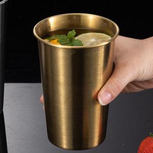 Mug à bière en acier inoxydable de qualité alimentaire SUS304 classique 18/10 500ML 350ML pour cadeaux et festivals de la bière - Product Image 5