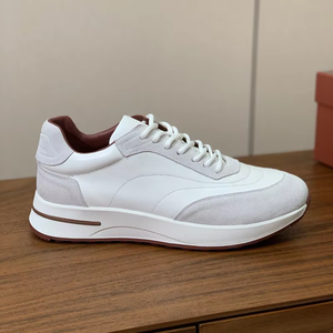 Zapatos de Diseñador de Lujo, Estilo Europeo, para Parejas, Marca de Moda, Otoño Invierno, Nuevos Zapatos Casuales de Moda, de Gamuza Vacuna, de Suela Gruesa y Baja - Product Image 6