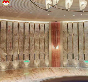 Piedra dorada brasileña superficie pulida diseño moderno amarillo <span class=keywords><strong>Nacarando</strong></span> losas de piedra de cuarcita para piedras de decoración de suelo de pared - Product Image 2