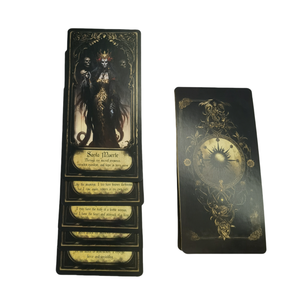 Cartes <span class=keywords><strong>Oracle</strong></span> Impression Personnalisée avec Boîte Cartes de Tarot 300-350 GSM Utilisation Familiale Écologique Recyclable avec Livre Guide - Product Image 4