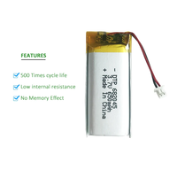 Harga Baterai Lithium Ion Isi Ulang 3.7V Baterai Lithium Pouch 682045 Baterai Lithium Polymer 650mAh untuk Robot Cerdas