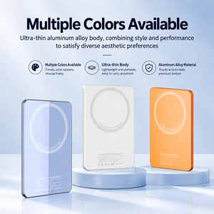Powerbank HYTO Mini 5000mAh 6.35MM Ultrasottile con Logo Personalizzabile, Magnetico per Ricarica Wireless Sicura, 5000mAh per 15pro Max - Product Image 2