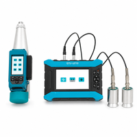 Testeur ultrasonique numérique sans fil haute précision (0,1 mm) avec protection IP65 pour béton, marteau de rebond professionnel pour ponts