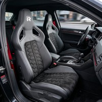 Siège baquet de course personnalisé pour VW Golf MK1-MK8, design matelassé nid d'abeille, siège sport réglable, logo R, pièces de modification automobile