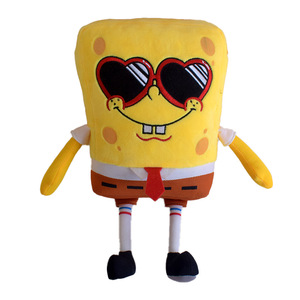 Allogogo Unisex spongebobbs giocattolo animale imbottito PP cotone cuscino letto e regalo di compleanno per le ragazze 1 pz