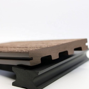 Chine Fabricant en ligne 3D gaufré grain de bois nouvelle technologie Wpc 3d gaufré <span class=keywords><strong>Composite</strong></span> platelage Structure semi-solide - Product Image 3