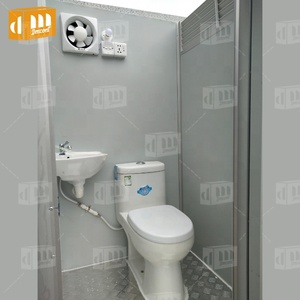 Chine Toilettes mobiles VIP de luxe de toilettes mobiles remorque de douche portable à vendre toilettes mobiles préfabriquées to - Product Image 3
