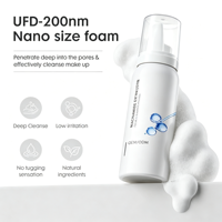 Mousse nettoyante pour le visage à la niacinamide et aux acides aminés avec filtrat de triple fermentation, nettoyage en profondeur des pores, équilibre de la microécologie cutanée
