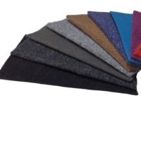 Tapis en velours automobile personnalisé 100% polyester, aiguilleté
