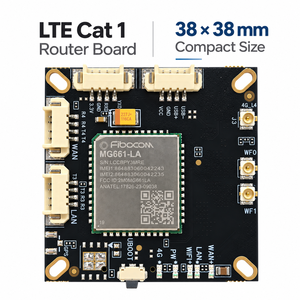 Módulo de Transmisión de Datos IoT con Módem 4G Cat 1, Placa de Enrutador LTE con Ethernet TTL, WiFi, USB y Ranura para Tarjeta SIM - Product Image 1