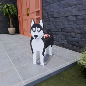 Pot de fleurs Husky