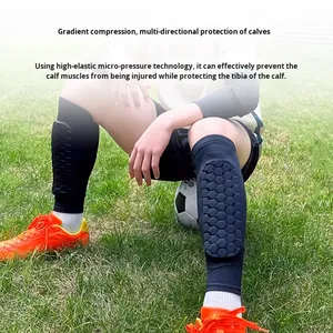 Tùy chỉnh người đàn ông của trẻ em Thanh Niên không trượt bê bảo vệ miếng đệm ống chân cho bóng đá được làm từ bền EVA bọt và vật liệu polyester - Product Image 3