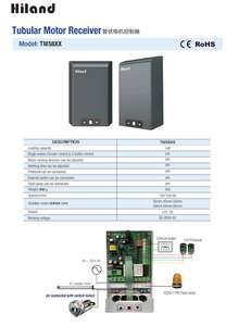 Hiland Factory Récepteur de moteur tubulaire Télé<span class=keywords><strong>commande</strong></span> pour système de contrôle de <span class=keywords><strong>volet</strong></span> <span class=keywords><strong>roulant</strong></span> avec fonction de fermeture automatique TM58 - Product Image 3