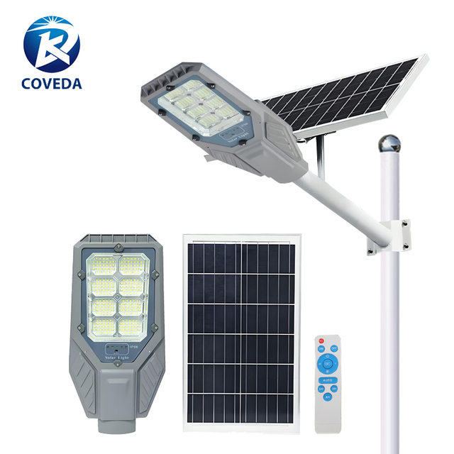 2026 New Product Ip66 Waterproof Light Remote Control 140Lm 100W 200W 300W 400W 500W 600W Smd Outdoor Led Solar Street Light