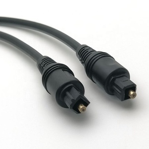 1m <span class=keywords><strong>1</strong></span>,5 m <span class=keywords><strong>1</strong></span>,8 m <span class=keywords><strong>a</strong></span> 20M De PVC negro chaqueta De Cabo De Audio De Fibra Optica óptica Digital toslink Cable de Audio para DVD - Product Image 1