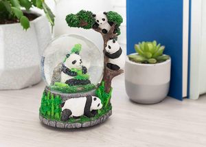 Globe à neige en résine sur mesure de haute qualité, sculpture animale en plastique, figurine à thème artistique, excellent souvenir, cadeau idéal - Product Image 5