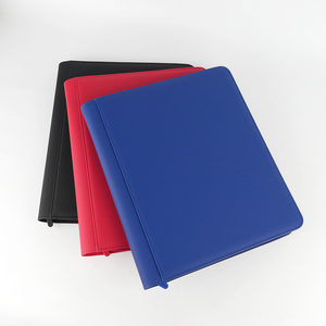 wholesale 4 <b>pocket</b> 9 <b>pocket</b> trading card album <b>folder</b> card binder card binder zipper - Product Image 3