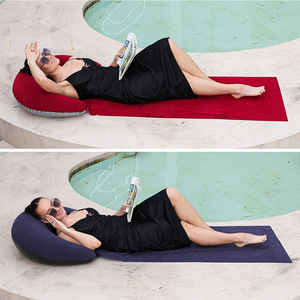 Colchoneta inflable para acampar, colchoneta compacta ultraligera para acampar, cojín para dormir con almohada, sofá inflable, colchón de aire - Product Image 5