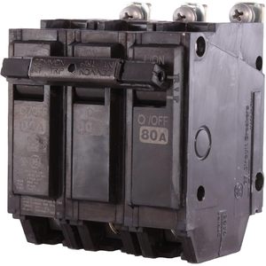Disjoncteur GE 80A 3 pôles 120/240 VAC Type standard Montage par boulons - Product Image 1