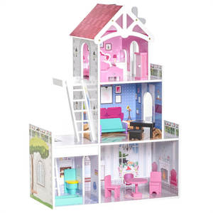 <span class=keywords><strong>Casa</strong></span> delle bambole per bambini vendita calda <span class=keywords><strong>casa</strong></span> delle bambole in legno con ascensore e 15 pz Mini mobili all'ingrosso <span class=keywords><strong>casa</strong></span> delle bambole per bambini - Product Image 5