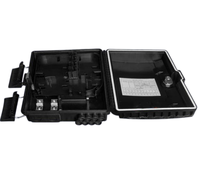 Caja Terminal FTTH de 8 Núcleos y 2 Entradas/8 Salidas, Caja de Distribución de Fibra Óptica para Exteriores ODP, Caja Divisora de Fibra Óptica FDB
