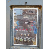 Compresseur d'air diesel à vis d'occasion, 25 bars, 30 m/min, haute pression, refroidissement par air, stationnaire