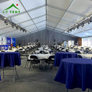 Tentes de mariage de <span class=keywords><strong>luxe</strong></span>, grandes, permanentes, imperméables, ignifuges, en aluminium et PVC, pour 1000 personnes, cérémonies et expositions, toutes saisons - Product Image 2