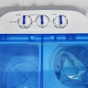 Produit phare : Lave-linge semi-automatique à double cuve 4 kg / 9,5 kg, petite machine à laver et à sécher, prix de gros, fabriqué en Chine - Product Image 6