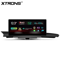 Reproductor Multimedia para Automóvil Android de 12.3 Pulgadas para Audi A6/A7 2012-2015 MMI 3G/3G+ Qualcomm 662 4+64GB Pantalla 2K CarPlay CE-XTRONS