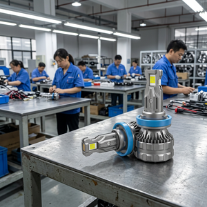 Bombilla LED de Repuesto L8 H11 para Talleres de Reparación, Luz Antiniebla Delantera Estable para Vehículos, Repuesto para Faros LED de VW Golf 6 - Product Image 1