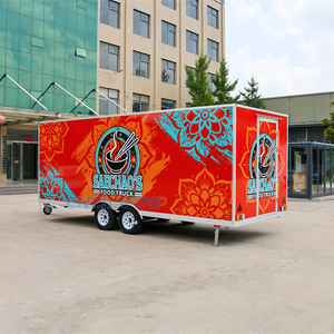 รถพ่วงขายอาหารเร็วรุ่นใหม่ Chammp สำหรับธุรกิจขายฮอทดอก พิซซ่า เบอร์เกอร์ ซุ้มขายอาหารเคลื่อนที่ รถขายของ - Product Image 4
