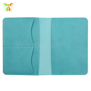 Porta pasaportes RFID anti-desmagnetización, porta documentos, funda para tarjetas, estuche de viaje para pasaporte de cuero PU, funda protectora - Product Image 3