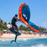 Planche de wing foil gonflable, qualité abordable, meilleur rapport qualité-prix, équipement de wing foil de niveau débutant pour les nouveaux riders