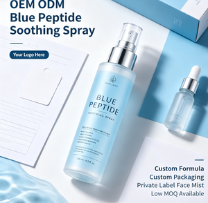 Ensemble de soins de la peau au peptide bleu, spray, crème, sérum, marque privée, hydratant, apaisant, routine visage pour tous types de peau - Product Image 6