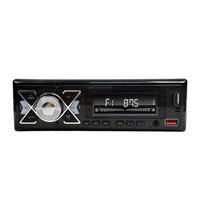 Evrensel Araba MP3 Çalar 1 Din 12V Stereo Autoradio FM Verici TDA7388 Amplifikatör 5.0 60W*4 Çift USB Şarj TF