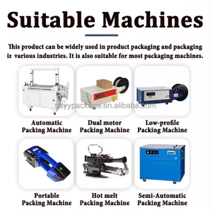 สายรัดพลาสติก PP ขนาด 13 มม. หนา 0.55 มม. สำหรับงานอุตสาหกรรม ใช้สำหรับการรวมพัสดุอีคอมเมิร์ซ การขนส่งสินค้าในคลังสินค้า และม้วนรัดสินค้า - Product Image 6