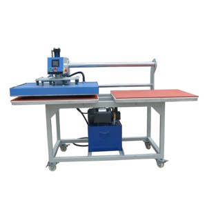 China, diseño personalizado, aceite, ropa hidráulica, sublimación, estación Dual, camiseta, prensa de transferencia de vinilo, 60x80cm, máquina de prensa de calor - Product Image 3