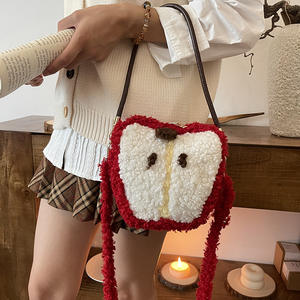 2025 Latest Fashion Women <strong>Handbag</strong> Design <strong>Red</strong> Color Tote Shoulder Bag Cute Ladies Christmas Purse and <strong>Handbags</strong> - Product Image 3