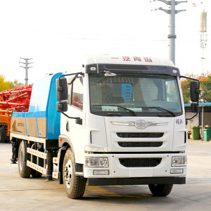 JIUHE HBC100 Diesel 110m³/h Modèle haute pression avec composants hydrauliques essentiels pour camion pompe à béton de chantier - Product Image 5