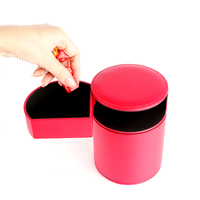 Boîte de rangement en cuir multi-couleurs de qualité supérieure, durable, avec couvercle rabattable, design solide, grande capacité, pour jeux de société, cartes à collectionner, boîtes cadeaux