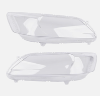 Lentille de phare de voiture automatique couvercle de phare abat-jour couvercle en verre de lampe frontale pour Accord 2014-2015